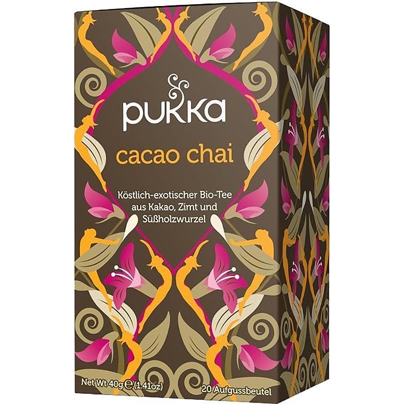 Pukka Cacao Chai Tea Organic (20 bags)