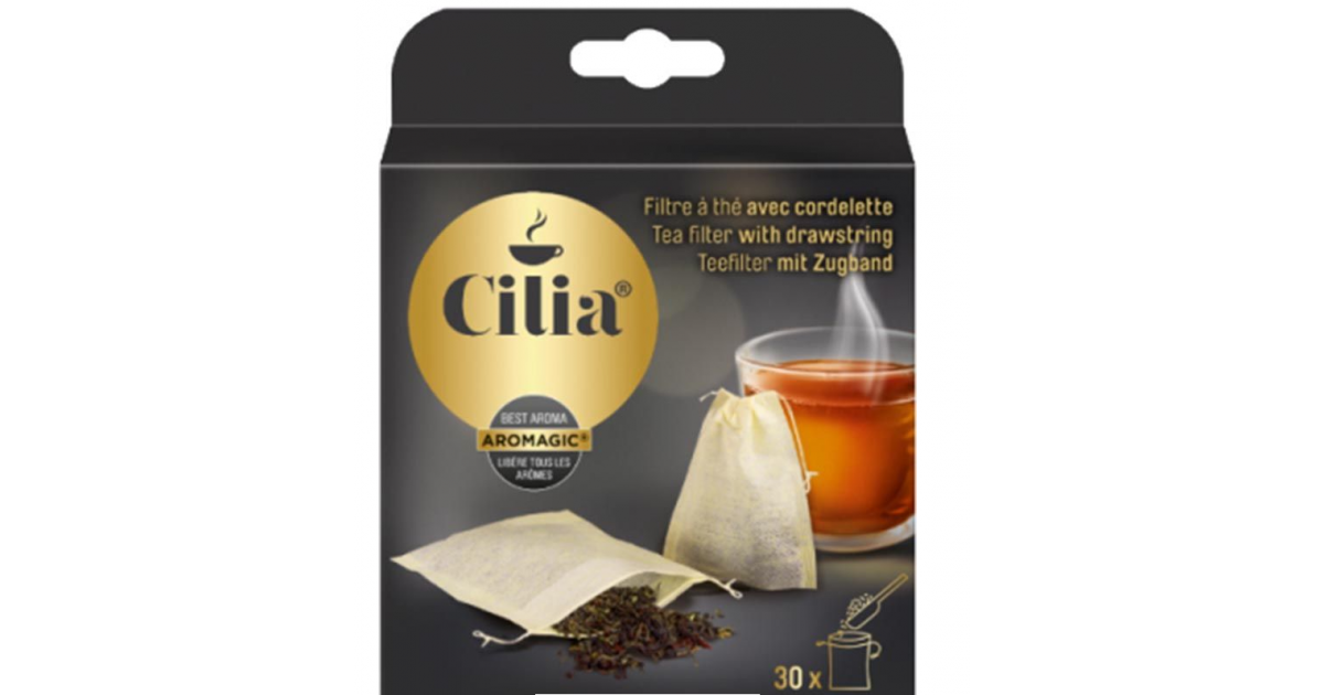 cilia tee filter with drawstring (30 pcs)
