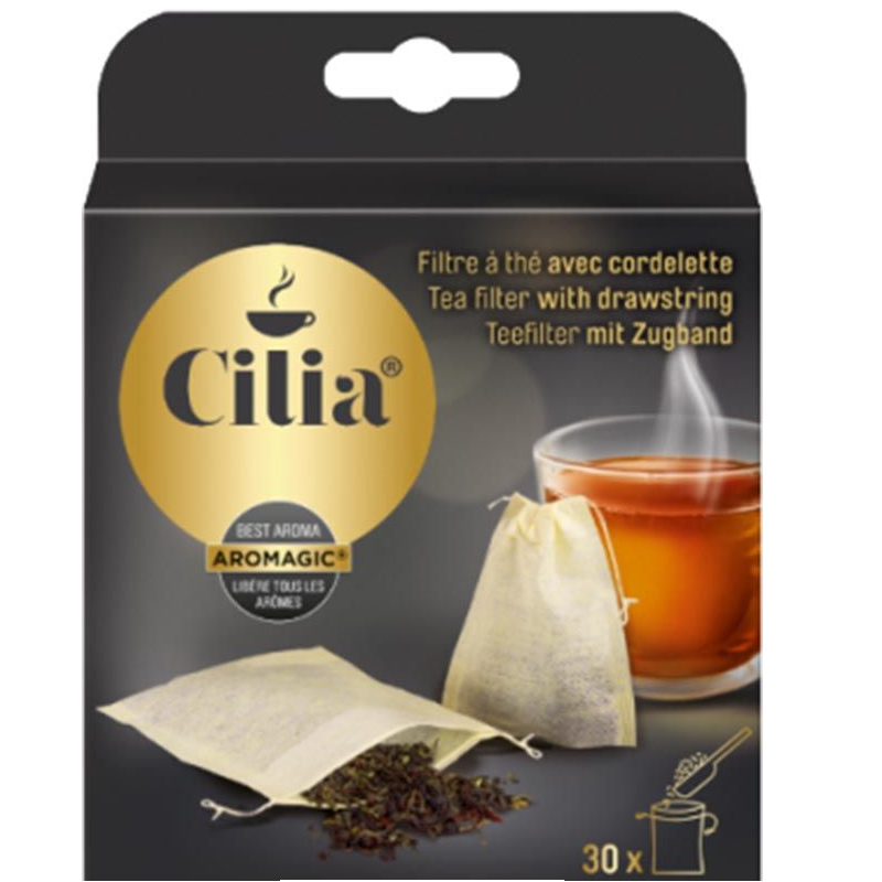 cilia tee filtre avec cordon de serrage (30 pièces)