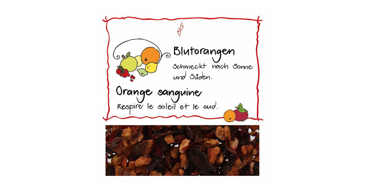 Herboristeria Blood orange fruit tea (120g)