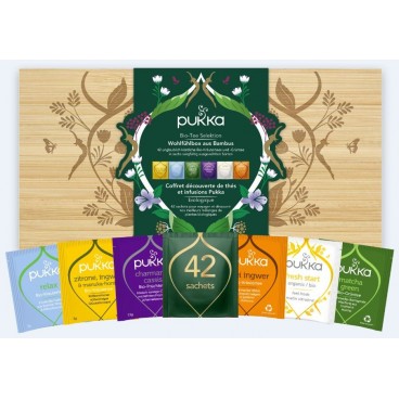 Pukka Wellbeing box bamboo (42 bags)