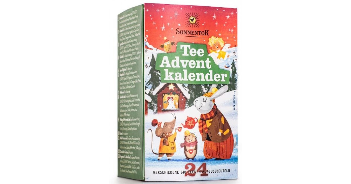 SONNENTOR Advent calendar tea (24 bags)