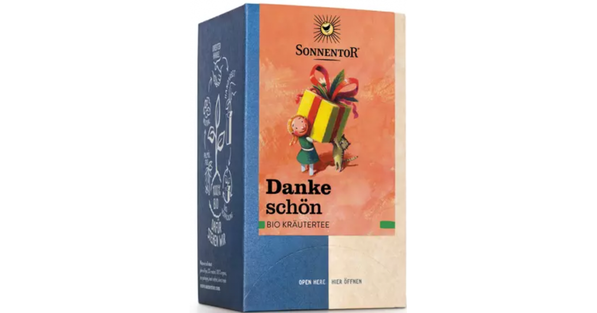 Sonnentor Dankeschön Bio Tee (18x1.5g)