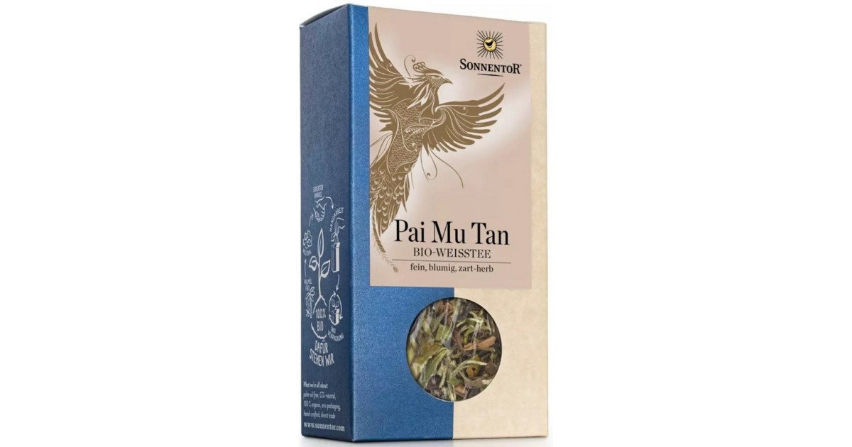 SONNENTOR Pai Mu Tan Organic White Tea (40g)
