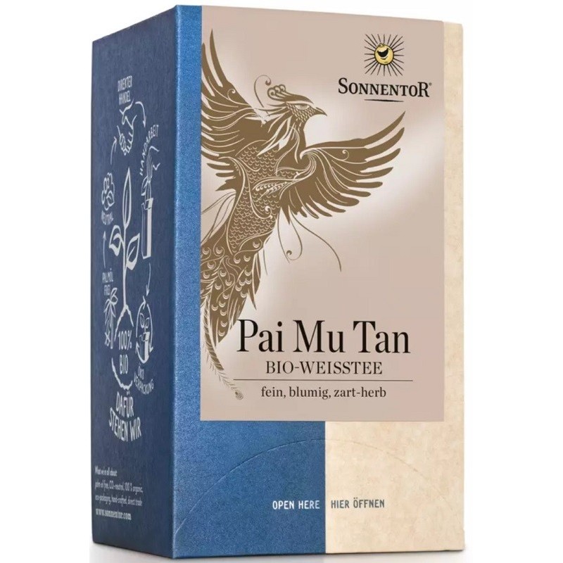 SONNENTOR Pai Mu Tan Organic White Tea (18x1g)