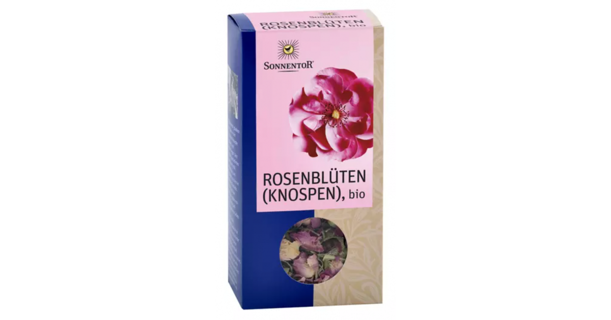 SONNENTOR Boccioli di fiori di rosa biologici (30g)