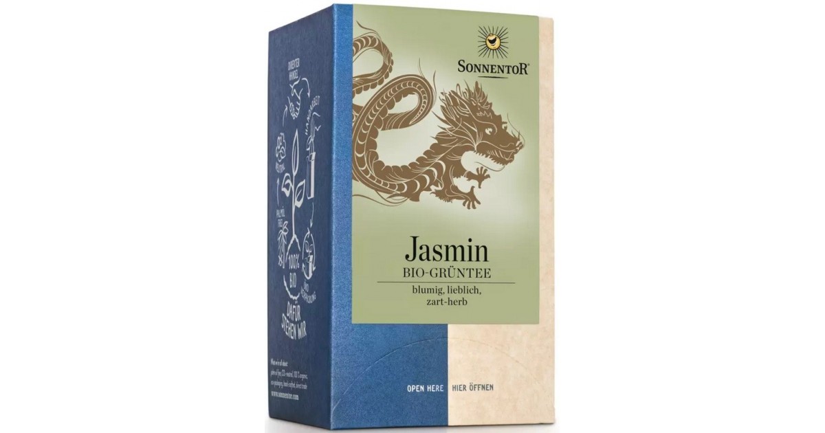 Sonnentor Jasmin Bio-Grüntee (18x1.5g)