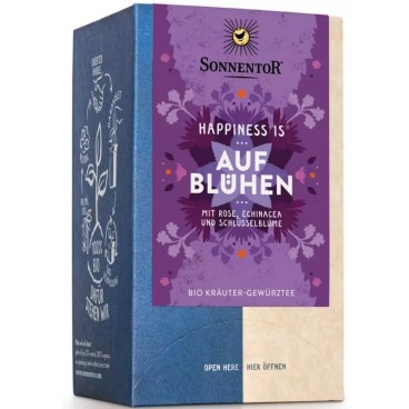 SONNENTOR Happiness Is Blossoming Organic Herbal Tea (18x1.5g)