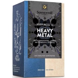 SONNENTOR Happiness Is Heavy Metal Organic Herbal Tea (18x1.5g)