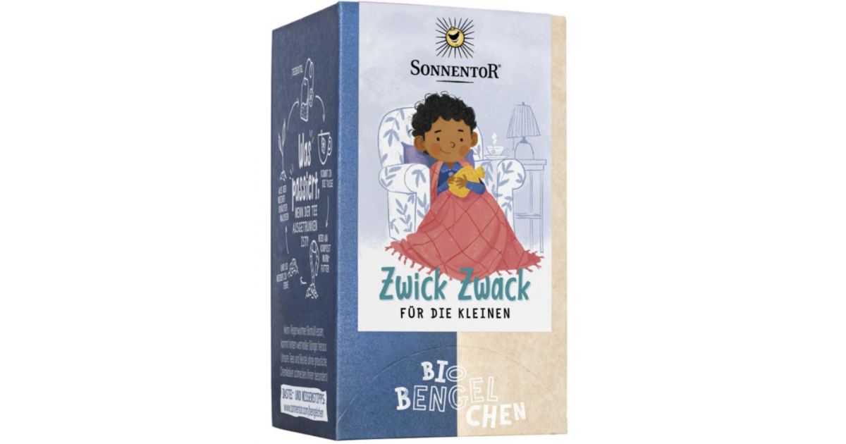 SONNENTOR Tè Bengelchen Zwick Zwack biologico (18x1,2g)