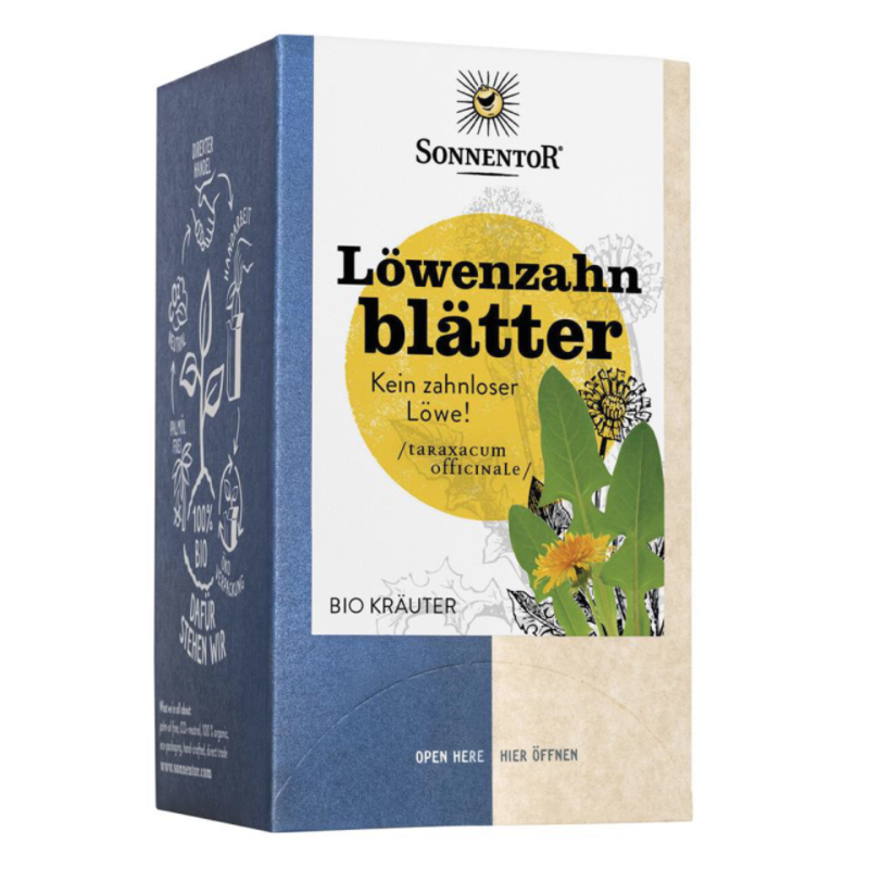 SONNENTOR Dandelion leaves organic herbal tea (18x1.2g)