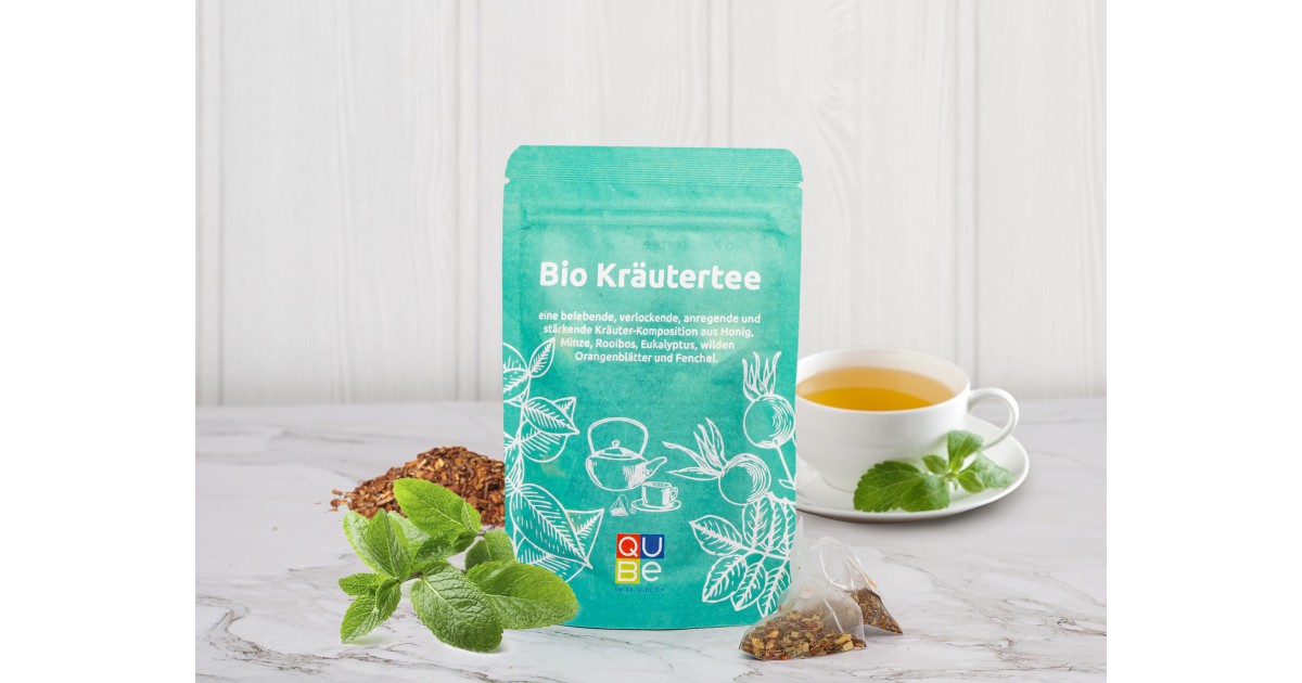 Swiss-QUBE Organic herbal tea (10 bags)