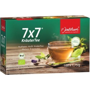 Jentschura bustina di tè alle erbe 7x7 (100 pezzi)