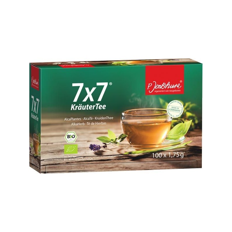 Jentschura 7x7 sachets de thé aux herbes (100 pcs)