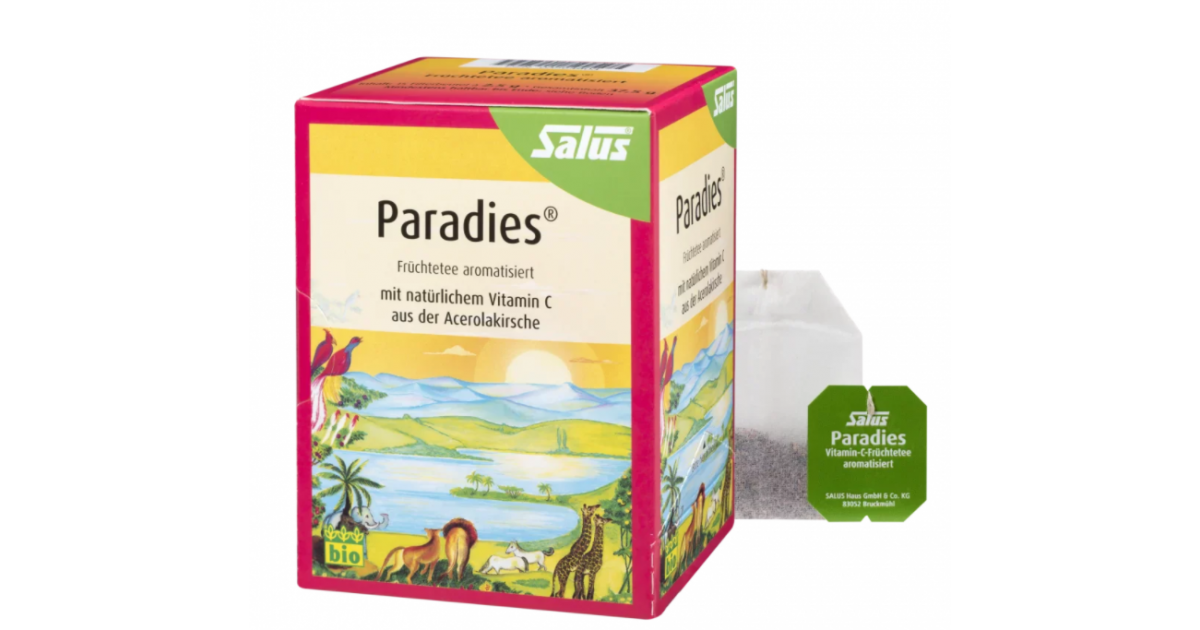 Salus Paradiestee Bio mit Vitamin C (15 Stk)