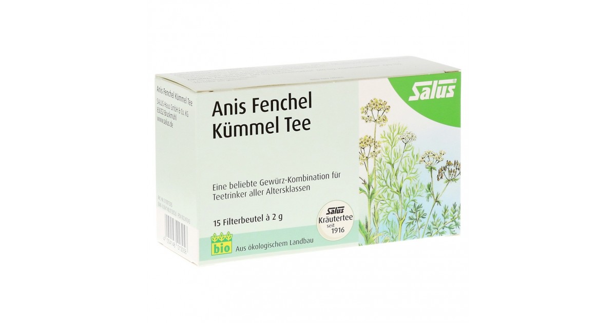 Salus Anis Fenchel Kümmel Bio Tee (15 Stk)
