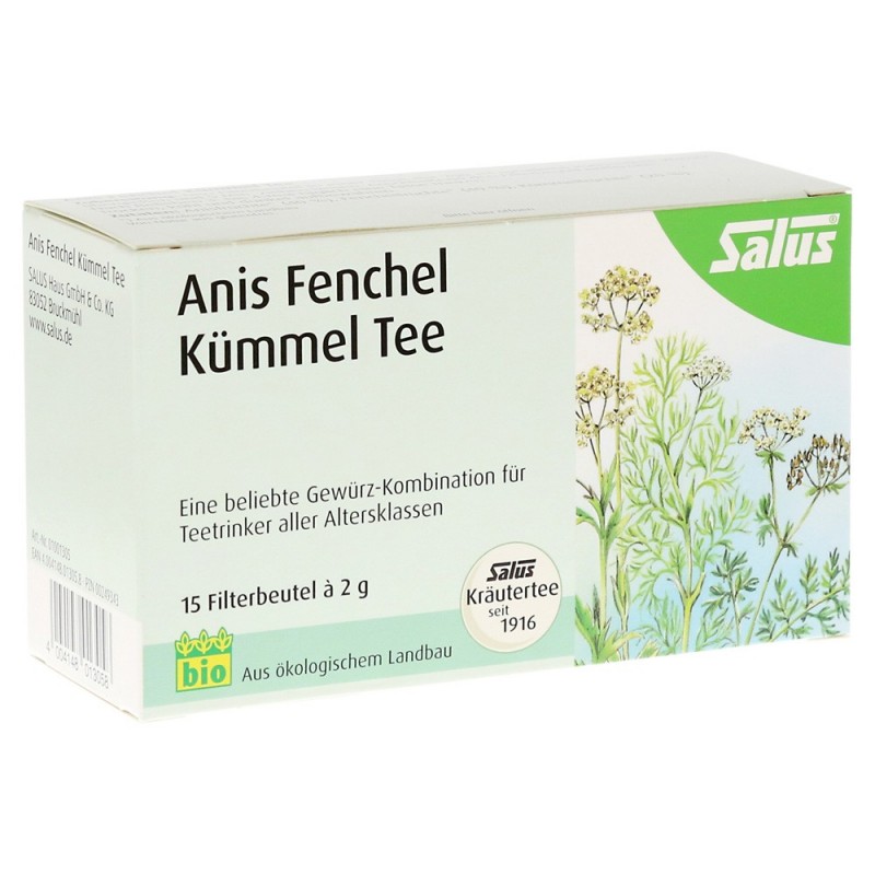 Salus Anis Fenchel Kümmel Bio Tee (15 Stk)