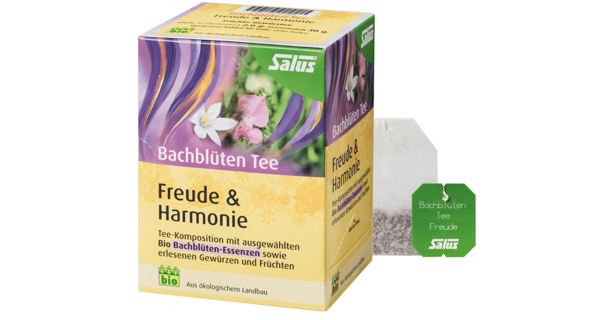 Salus Bachblüten Tee "Freude & Harmonie" (15 Stk)