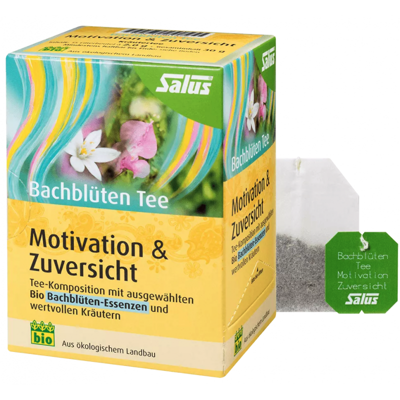 SALUS Bachblüten Tee "Motivation & Zuversicht" (15 Stk)