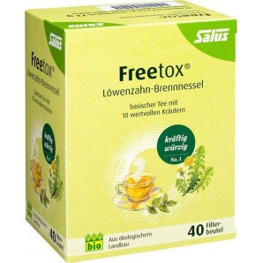 Salus Freetox tea dandelion nettle organic (40 pcs)