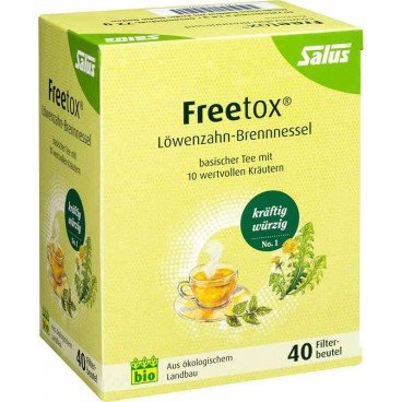 Salus Freetox Tee Löwenzahn Brennessel Bio (40 Stk)