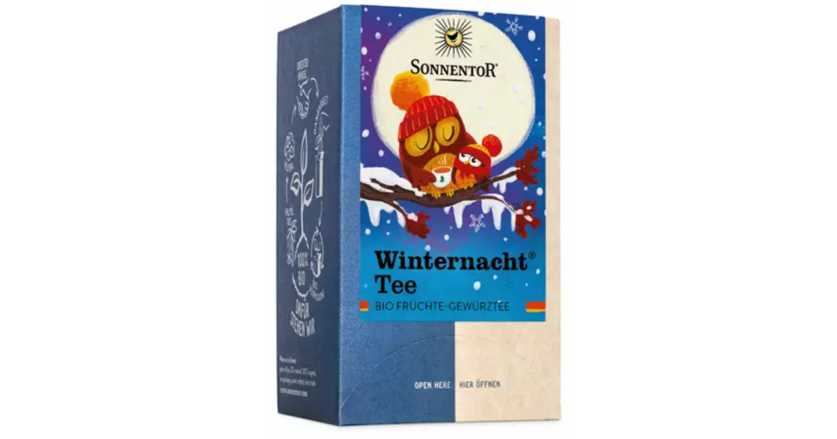 SONNENTOR Winter night tea bag (18 pcs)