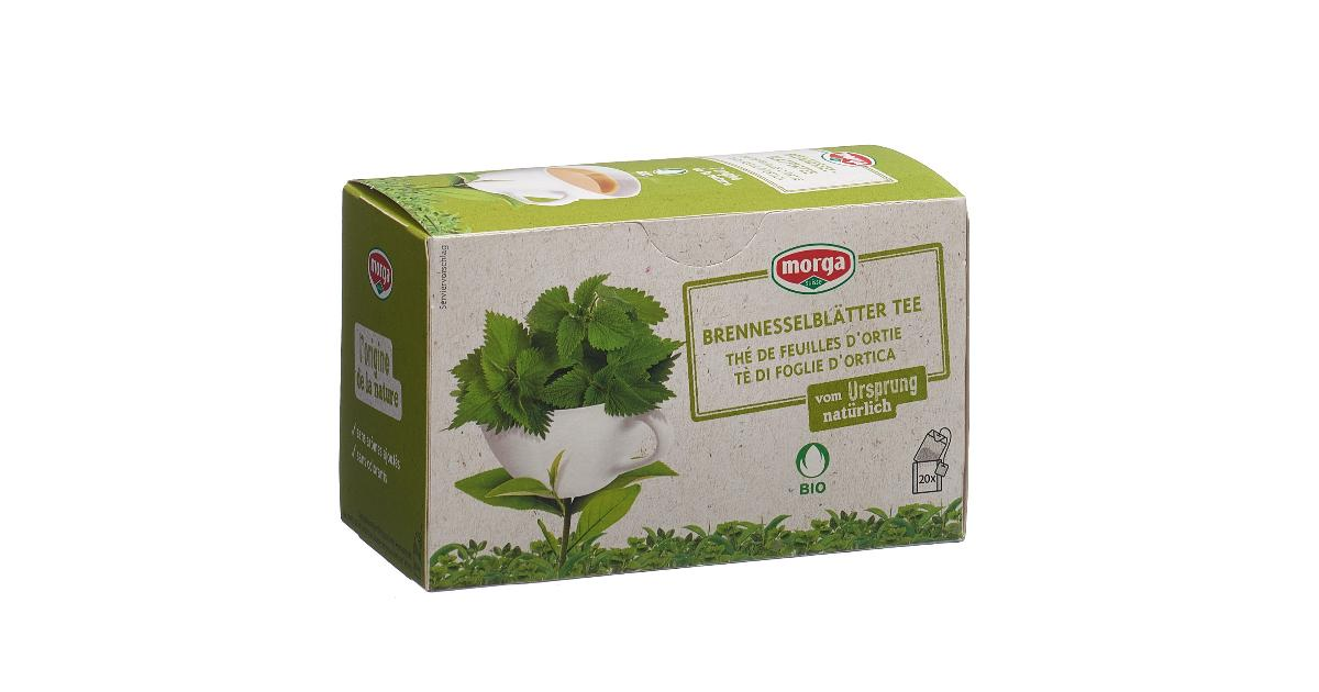 Morga Brennesselblätter Tee Beutel Bio (20 Stk)