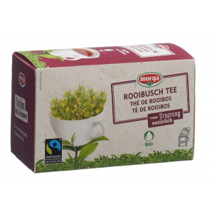 Morga Rooibos tea bags organic fairtrade (20 pcs)