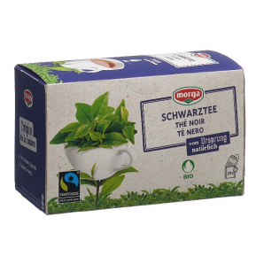 Morga Black tea bags organic fairtrade (20 pcs)