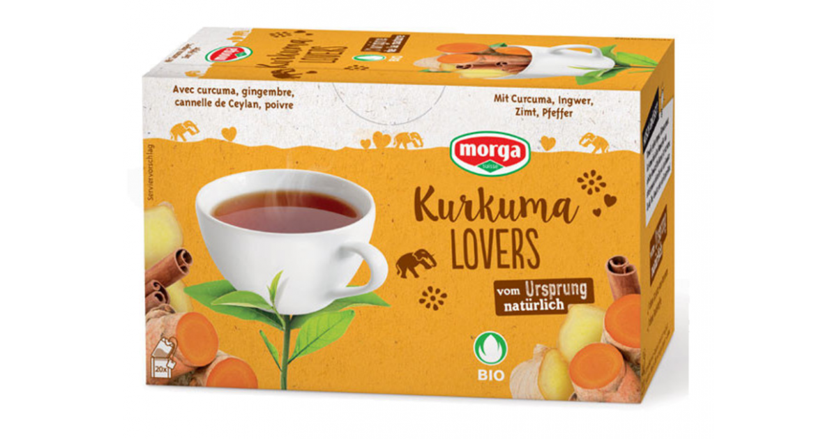 Morga Turmeric Lovers Tea Organic (20 bags)