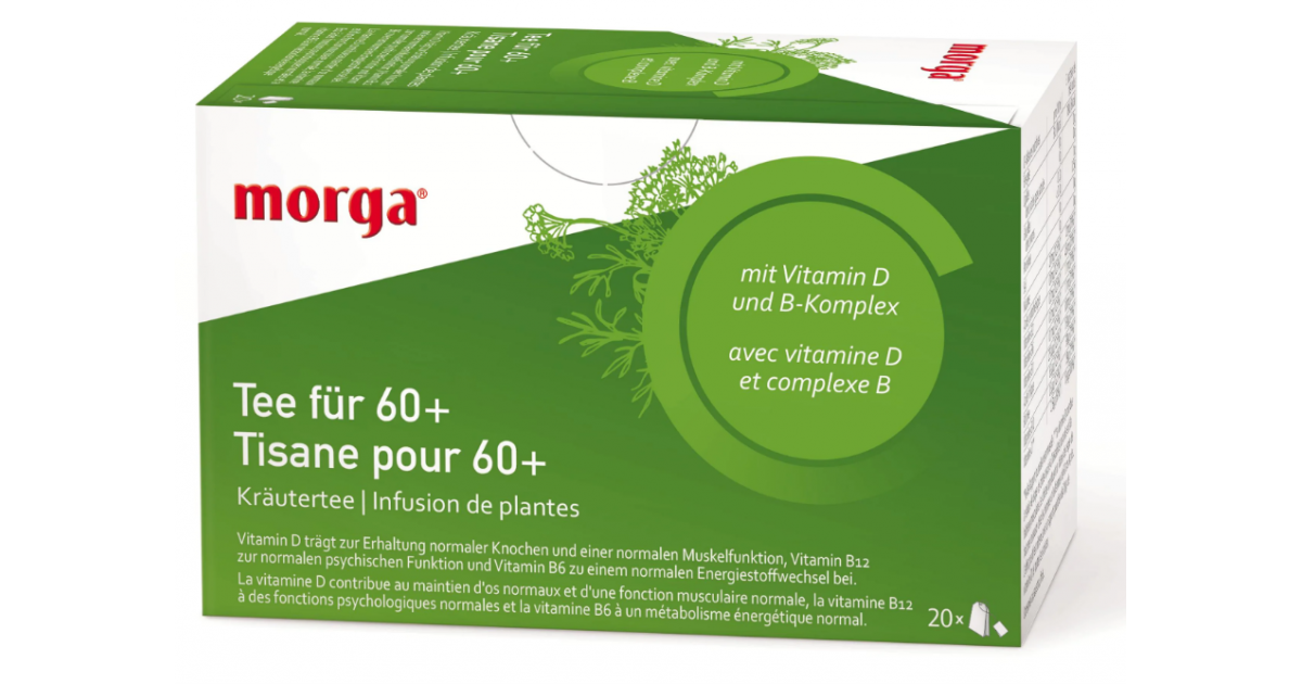 Morga Tea for 60+ (20 bags)